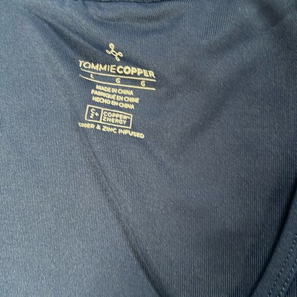 Tommie Copper Lower Back Support Tank Top Dark Navy Size Large - Picture 3 of 7